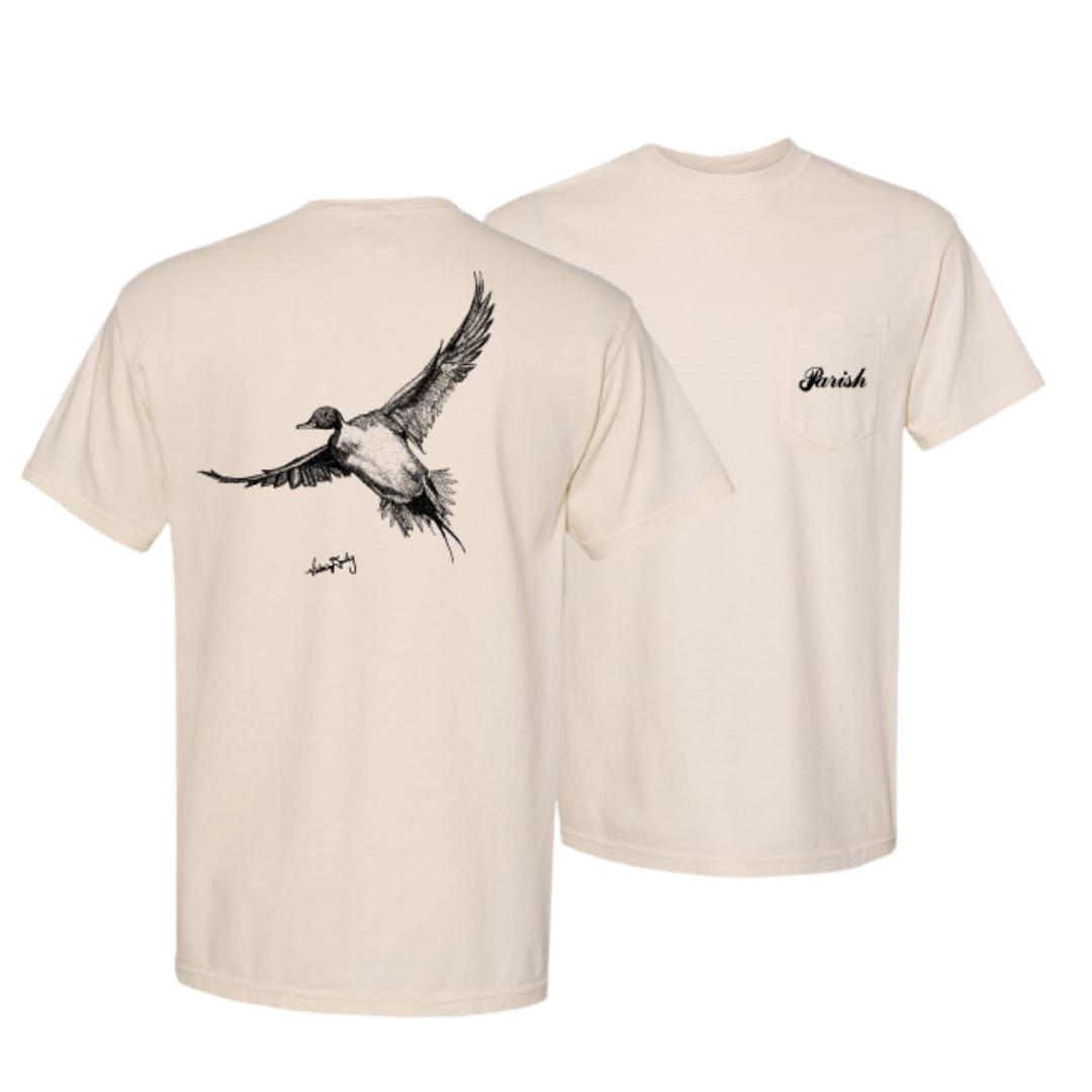 White Parish T-Shirt (Victoria Daily Signature)